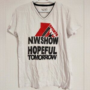 VA Men's White T-shirt Size XLarge Cotton Lightweight